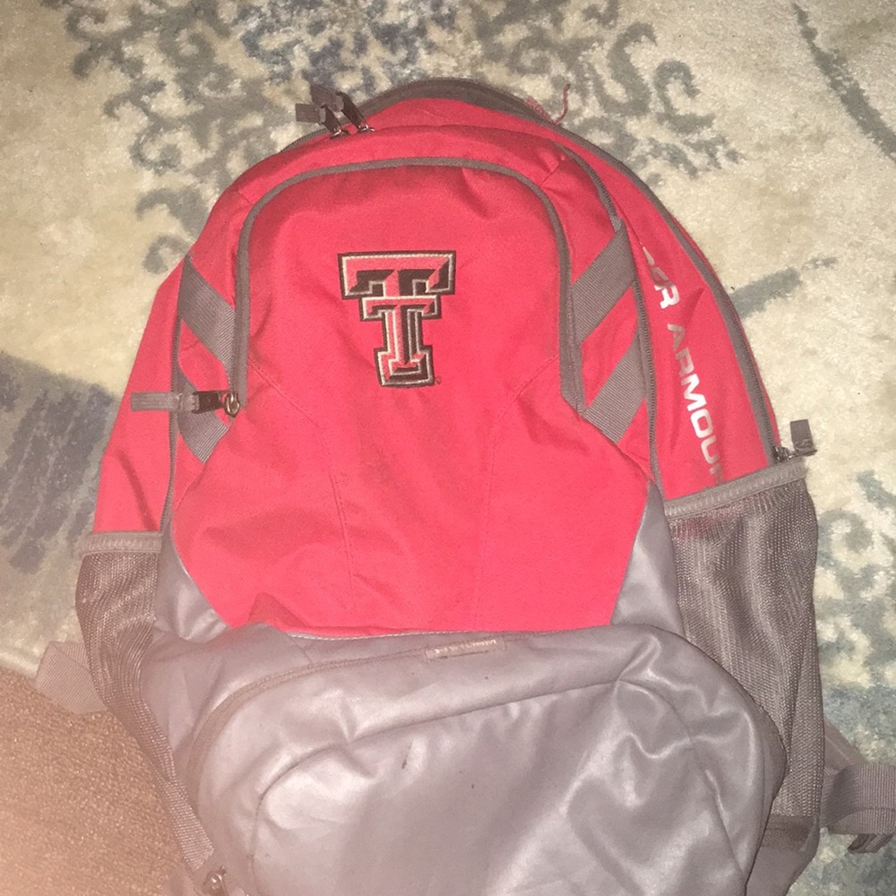A Texas tech backpack